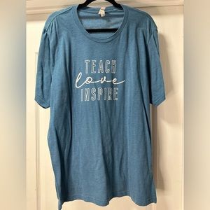 Canvas Teach Love Inspire shirt